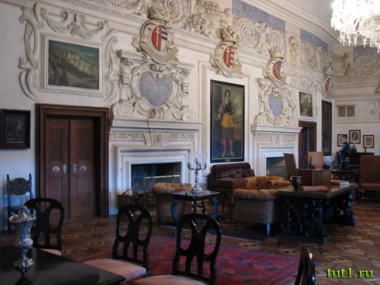 Замок Чески Штернберк в Чехии