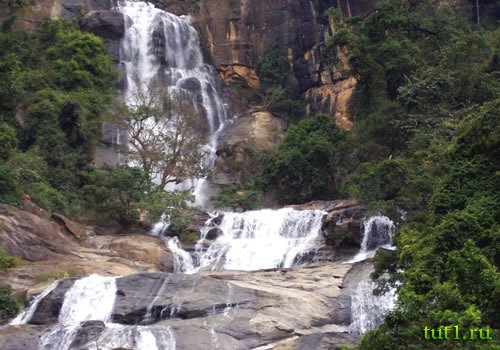 Водопад Фата невесты - Шри-Ланка
