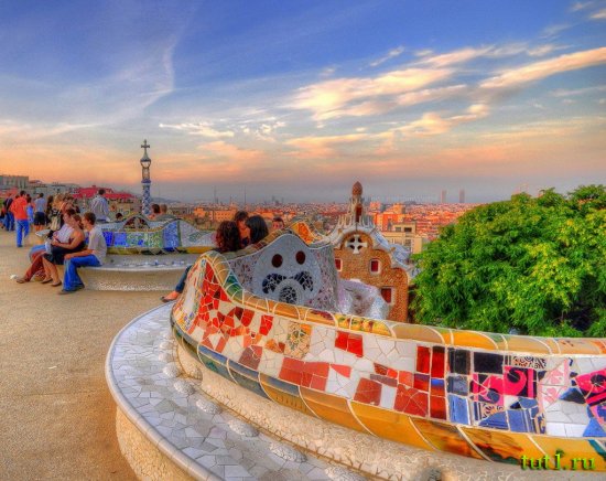 Барселона - парк Гуэля