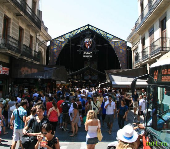Барселона - рынок Бокерия