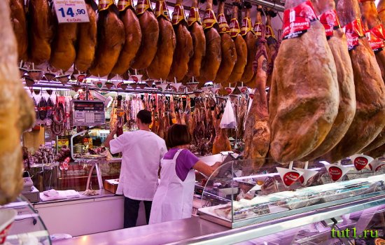 Барселона - рынок Бокерия