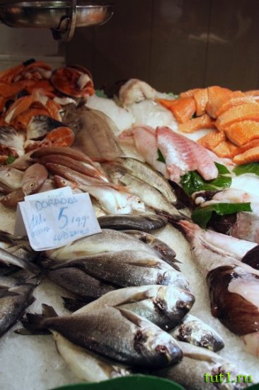 Барселона - рынок Бокерия