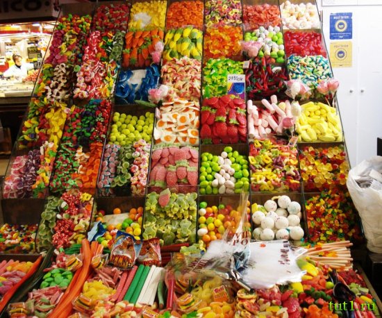 Барселона - рынок Бокерия