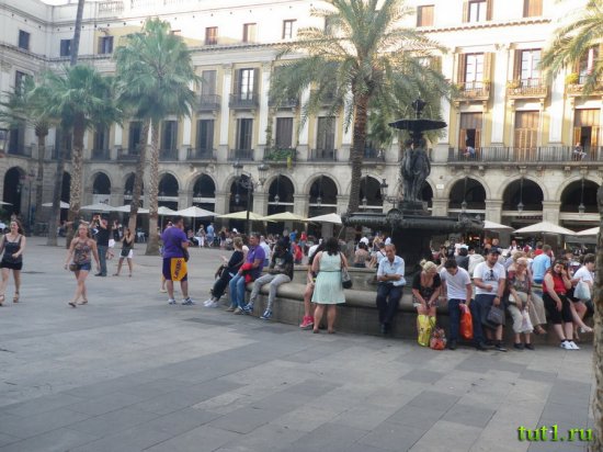 Plaza Real Королевская площадь - Барселона