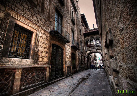Готический квартал в Барселоне — Испания