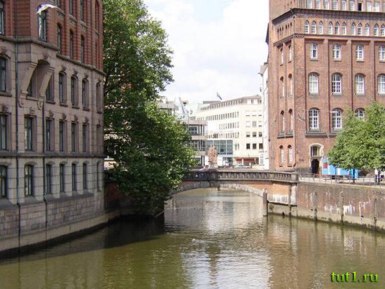 Гамбург - мост Трост-Брюкке