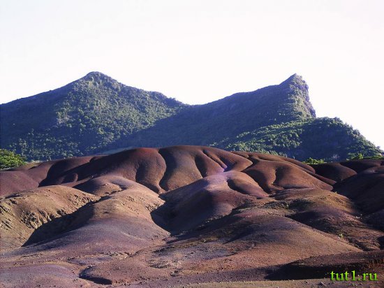 Cемицветные пески Шамарель - Маврикий