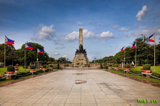 Манила - памятник Хосе Рисаля