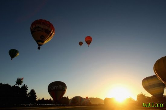 Новая Зеландия - международный фестиваль воздушных шаров