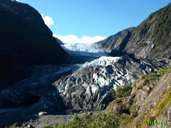 Южные Альпы - ледник Фокса