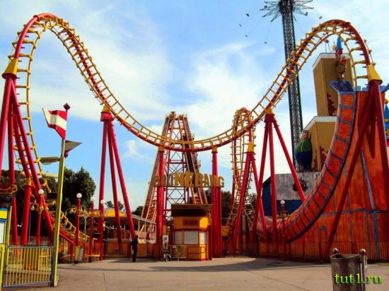 Парк Пратер в Вене, Австрия