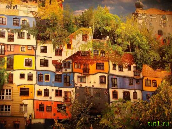 Австрия - дом Хундертвассера