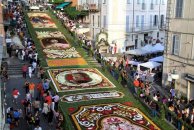 Италия, Спелло - праздник Тела Христова