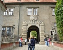 Замок Чески-Крумлов - герб Эггенбергов