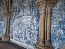 Кафедральный собор Се - лоджия с изразцами азулежу