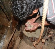 Шри-Ланка, Хиккадува - рудник драгоценных камней