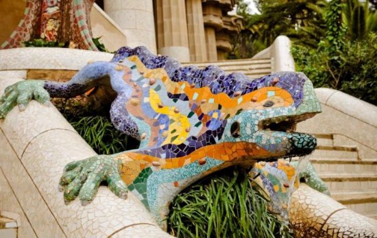 Барселона - парк Гуэля