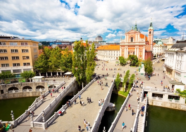 Любляна - Тройной мост