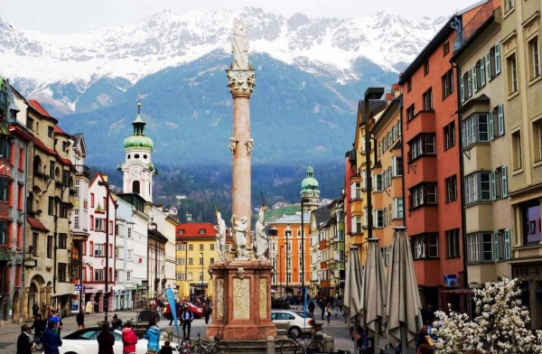 Инсбрук - колонна Св. Анны