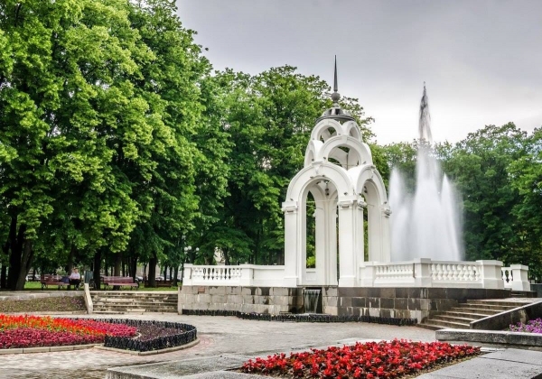 Харьков - зеркальная струя