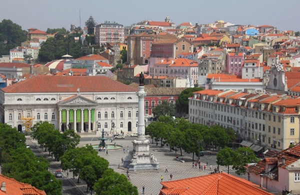 Лиссабон - Площадь Росиу